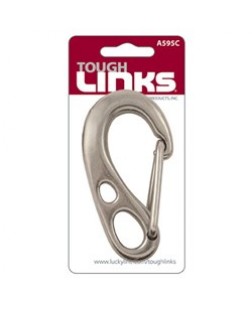 Lucky line forged spring hook fixed eye 89mm