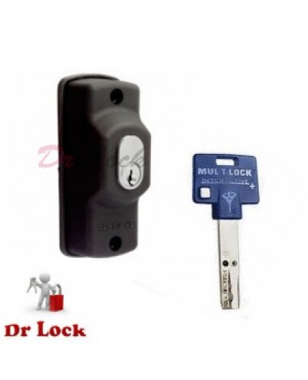 Dr Lock Shop Black Key Switch - Spring Return - BDS With Mul-T-Lock