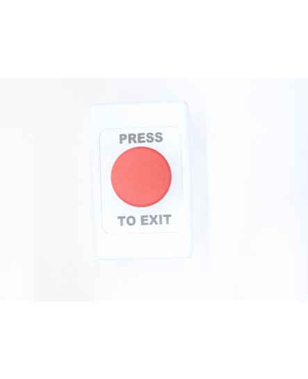 Dr Lock Shop Red Mushroom Exit Button - Access Button - NC
