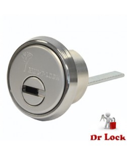Mul-T-Lock High Security 201 Rim Cylinder - Satin Chrome