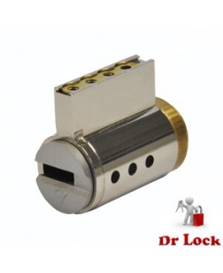 Mul-T-Lock High Security 530 Lockwood Cylinder - Satin Chrome