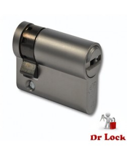 Mul-T-Lock High Security Single Side Euro Cylinder - Satin