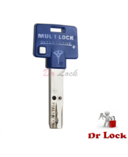 Mul-T-Lock High Security 570 Oval Cylinder - Brass