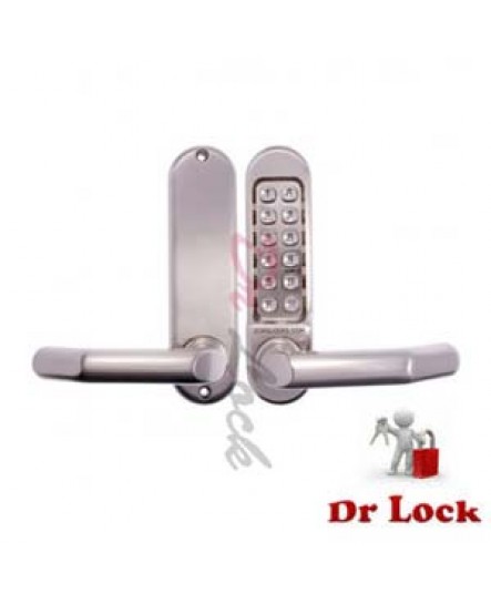 Dr Lock Shop BORG DIGITAL LOCK 5001 SS LEVER/LEVER 8MM DRIVE