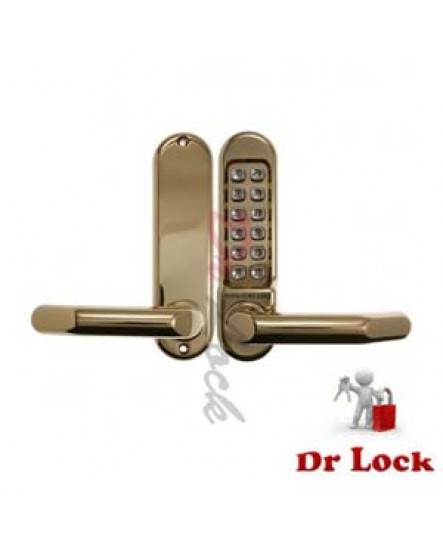 Dr Lock Shop Borg Digital Lock - 5001 Brass Latch Lock