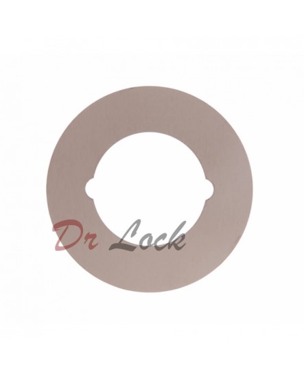 Dr Lock Shop Handle lock - Commercial lock - Scar plate - Silver