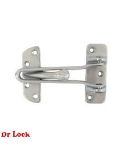 Dr Lock Shop Door Guard - KABA - Satin Chrome
