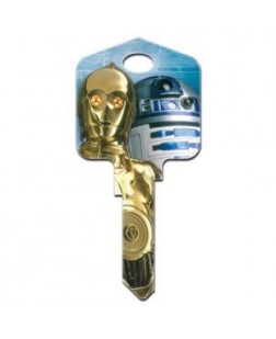 C-3PO & R2-D2 House Key - Star Wars