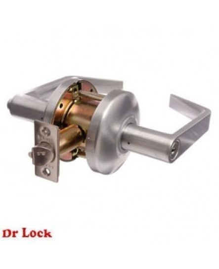Dr Lock Shop Brava EU Commercial Grade Entrance Lever 6000 - Non Clutching SS