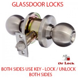 Glass Door Function Locks