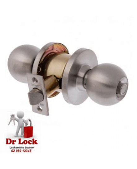 Dr Lock Shop Brava EA Commercial Grade Privacy Handle Silver