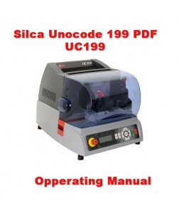 Silca Unocode 199  User Manual - Key Machine