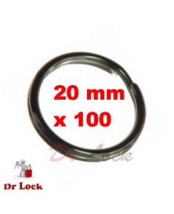 HPC 100 pack 20 mm split rings