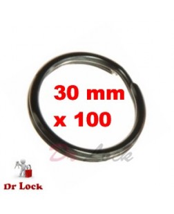 HPC 100 pack 30 mm split rings