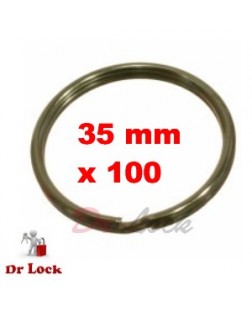 HPC 100 pack 35 mm split rings