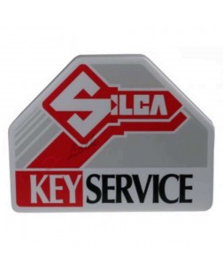 Silca Key Service Sign Illuminated