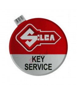 Silca Shop Key Sticker Round