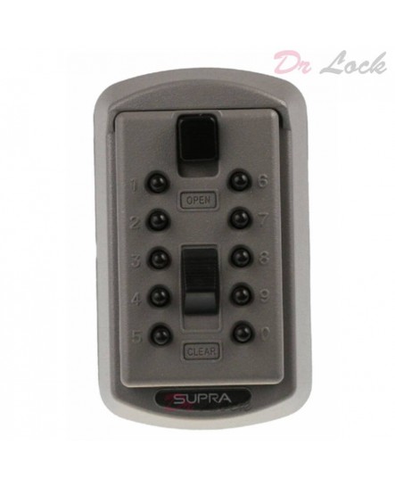 Dr Lock Shop Key Safe - Supra - S6 - Hold 2 Keys - Titanium
