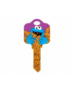 Cookie Monster Fancy Key Blank 