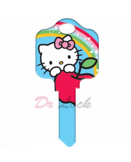 Dr Lock Shop Hello Kitty Blue Fancy Key