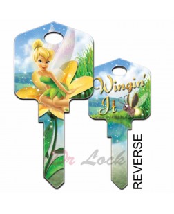 Tinkerbell Wings Disney Fancy Key 