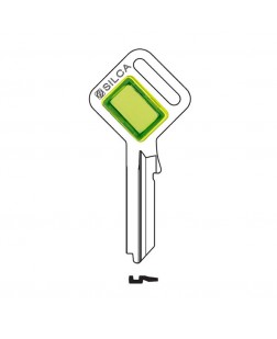SILCA KEY - TE2 - TAGGY - GREEN - 10 PACK