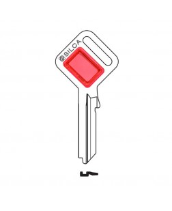 SILCA KEY - TE2 - TAGGY - RED - 10 PACK