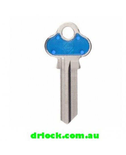 Dr Lock Shop LW4 Silca Key Blank - Blue Head Top