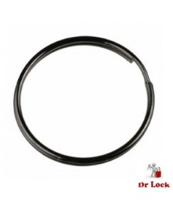 Luckyline nickel plated steel key ring 50 mm