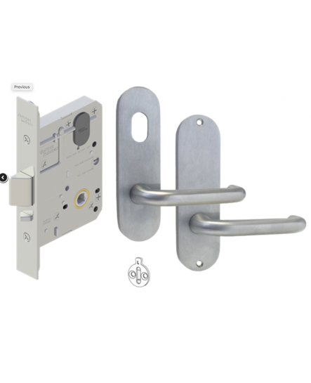 Dr Lock Shop DORMAKABA MS2602 CLASSROOM LOCK KIT 100 SERIES ROUND END