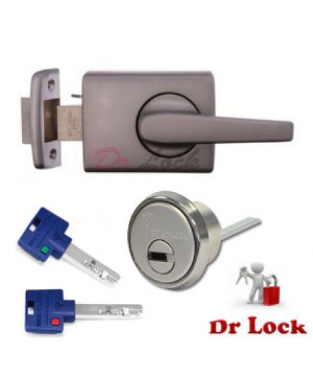 Dr Lock Shop Lockwood 002 Lever  - Open Out Door - Mul-T-Lock
