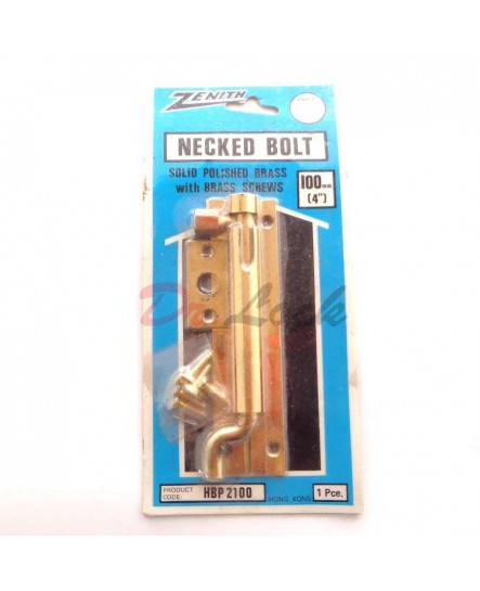 Dr Lock Shop Old Stock - Necked Bolt - Brass