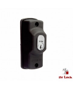 E-Key Tel Key Black Key Switch Meter Read- Spring Return - Or Stay On 