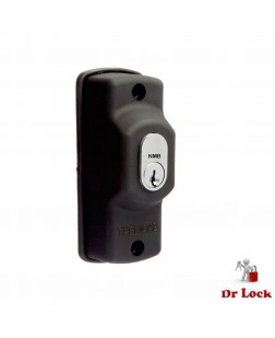 NMB Black Key Switch Meter Read- Spring Return - Or Stay On 