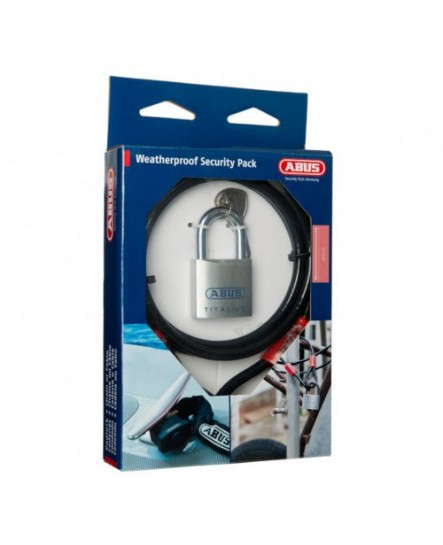 Dr Lock Shop ABUS COMBO PACK CABLE PADLOCK COBRA 10-200 AND 80TI50