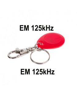 ACSS EM 125kH TUMBLER FOB with KEYCHAIN - RED