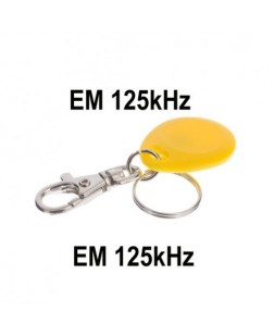 ACSS EM 125kH TUMBLER FOB with KEYCHAIN - YELLOW
