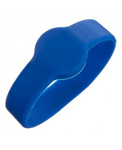 ACSS WRISTBAND with PROX FOB MED BLU EM/HID FORMAT T5577