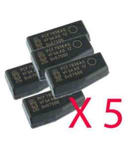 BDS TRANSPONDER CHIP ONLY ID46 PCF7936. PACK OF 5.