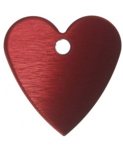 LNA TAG HEART RED