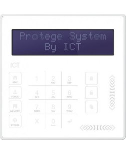 PROTEGE WX TOUCH SCREEN LCD KEYPAD WHT