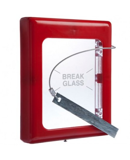 Dr Lock Shop STI BREAK GLASS KEYBOX LGE 4100