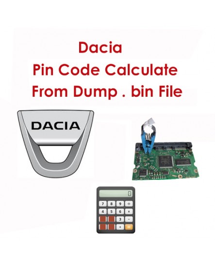 Dr Lock Shop Dacia Pin Code Calculate From Dump File .bin