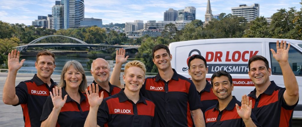 Dr Lock locksmith team servicing Parramatta