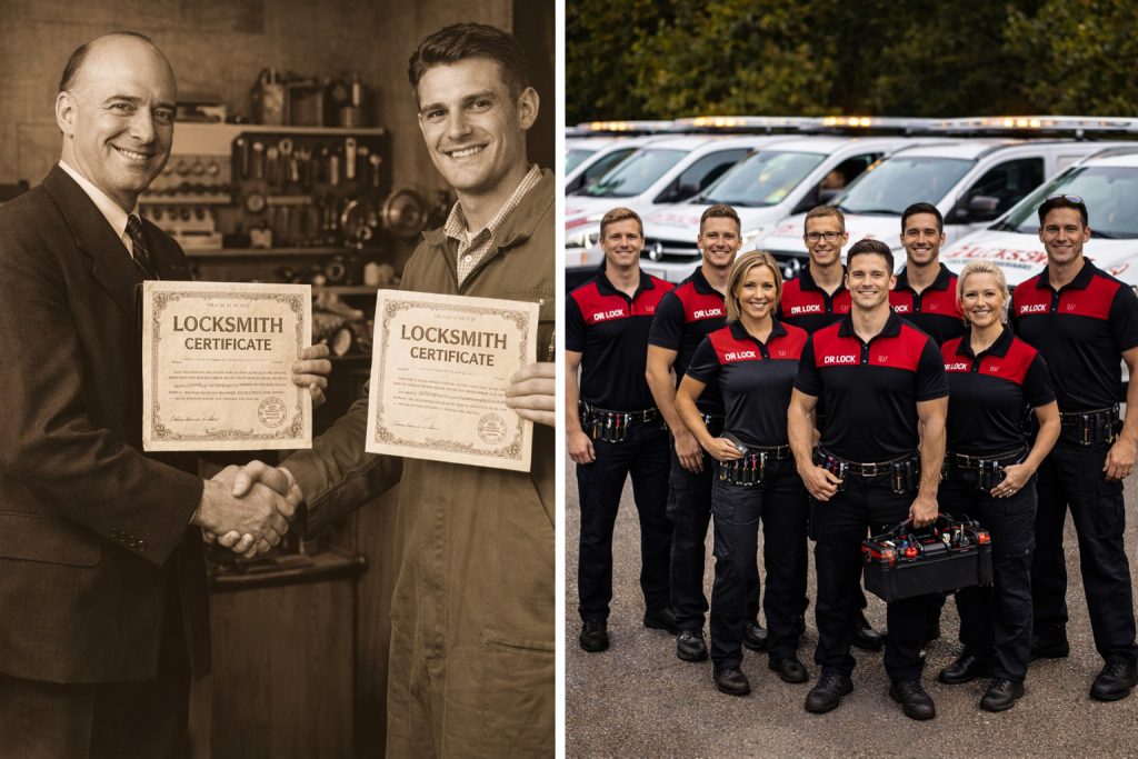 Qualified Dr Lock locksmith working in Parramatta