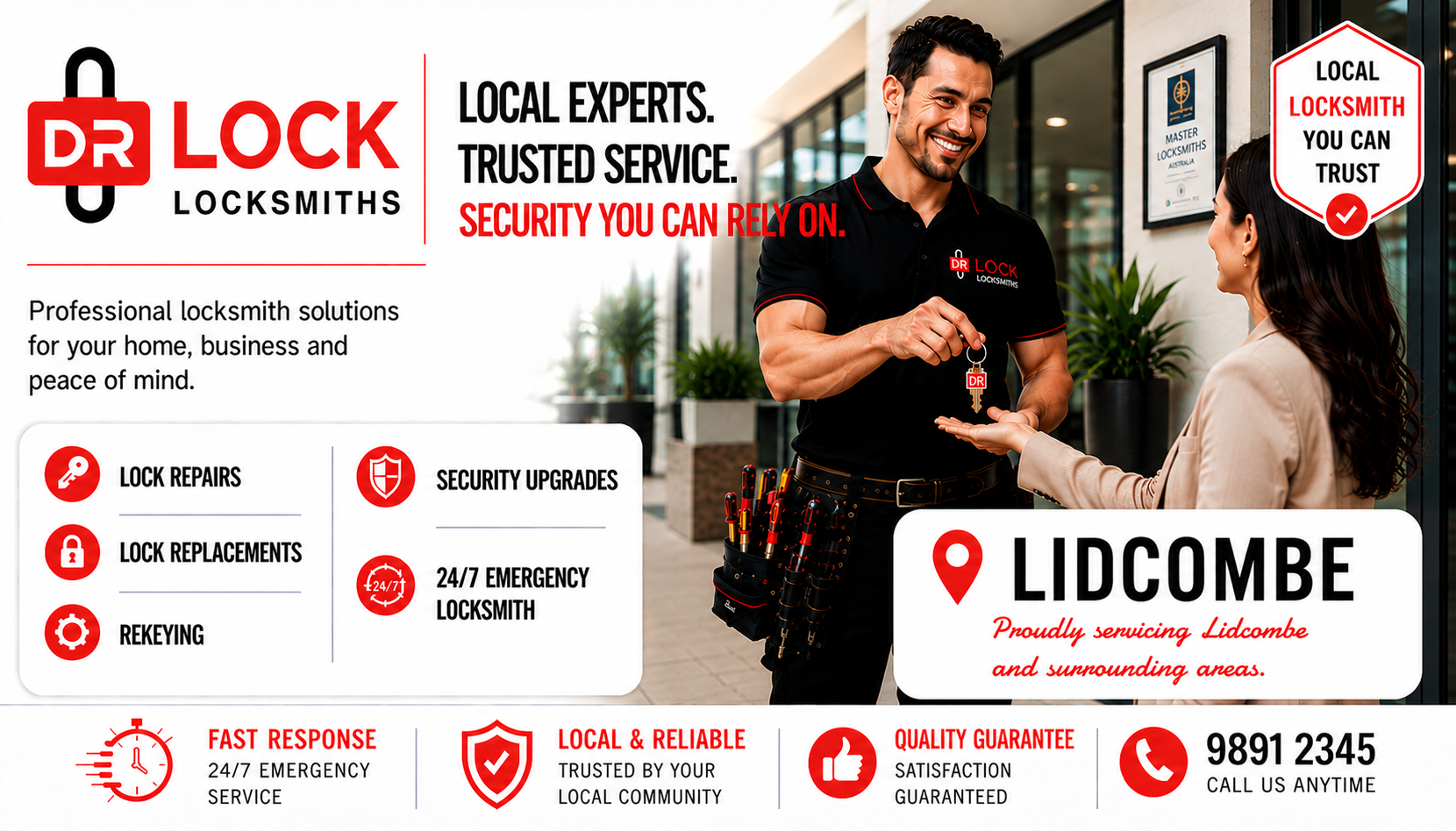 Dr Lock Locksmith Lidcombe Dr Lock Locksmith