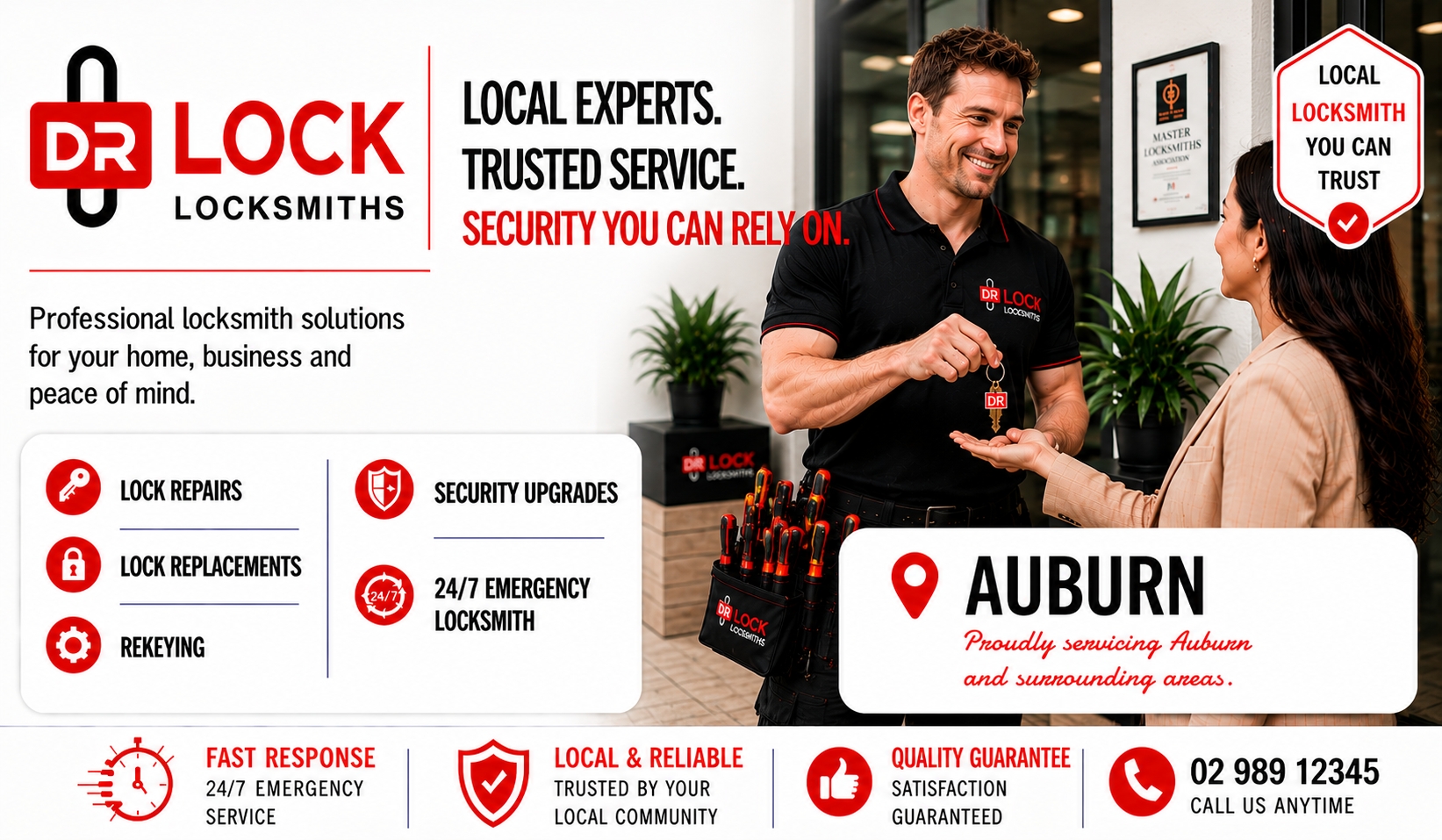 Locksmith Auburn - Dr Lock mobile locksmith and emergency locksmith service