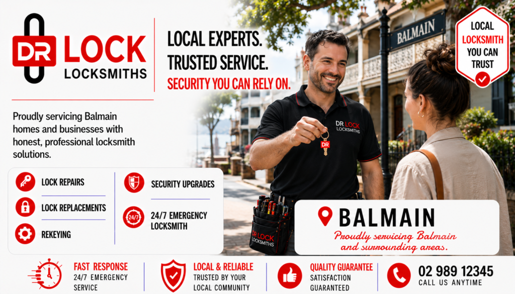 Locksmith Balmain Locksmith Dr Lock