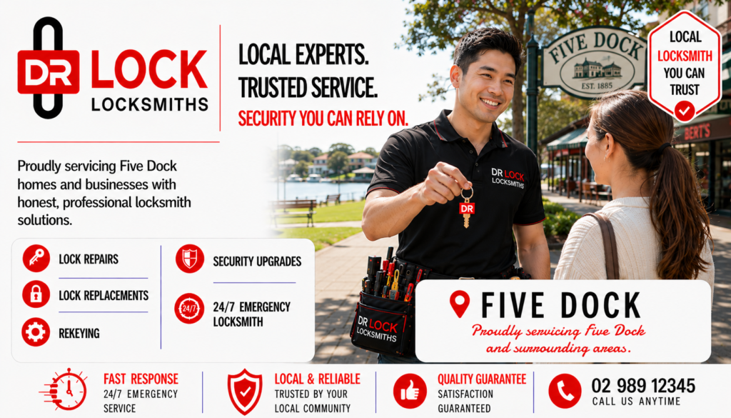 Locksmith Five Dock Locksmith Dr Lock