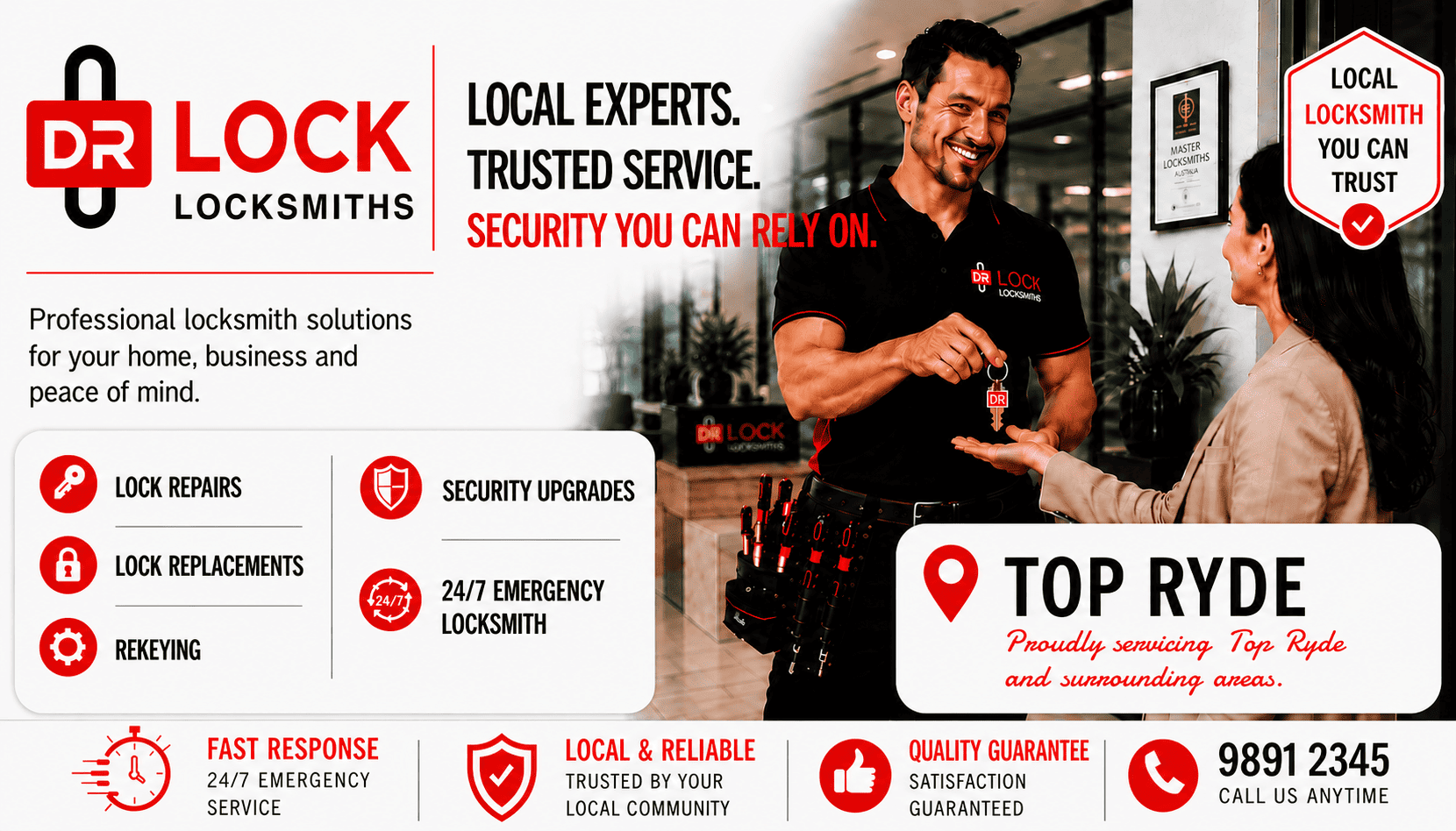 Dr Lock Top Ryde Locksmith